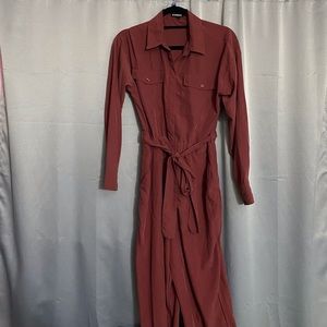 Express pink/mauve jumpsuit